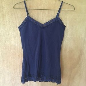 Juniors lace cami with built in bra size 11-13 L